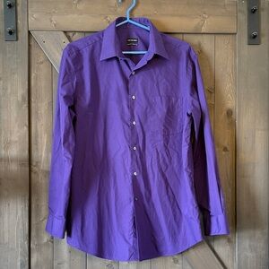 Van Heusen Rich Purple Dress Shirt